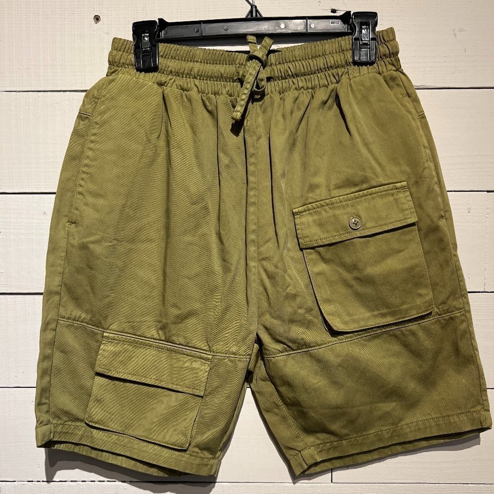 Native Youth Green Cargo Shorts- Size 32